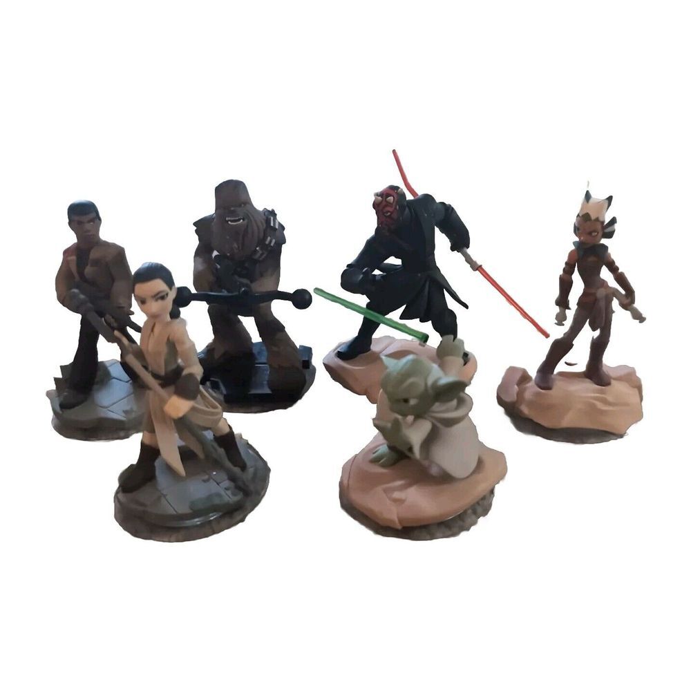 Disney Infinity 3.0 Star Wars Figures Lot of 6 Bundle